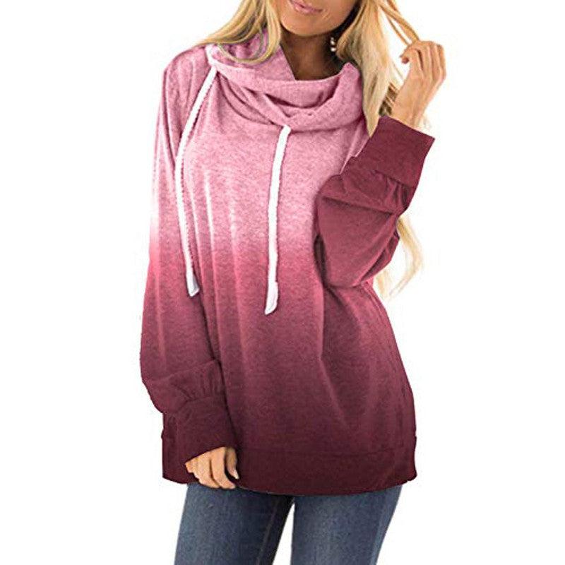 Cheky - Two-colored fashion hoodies for women