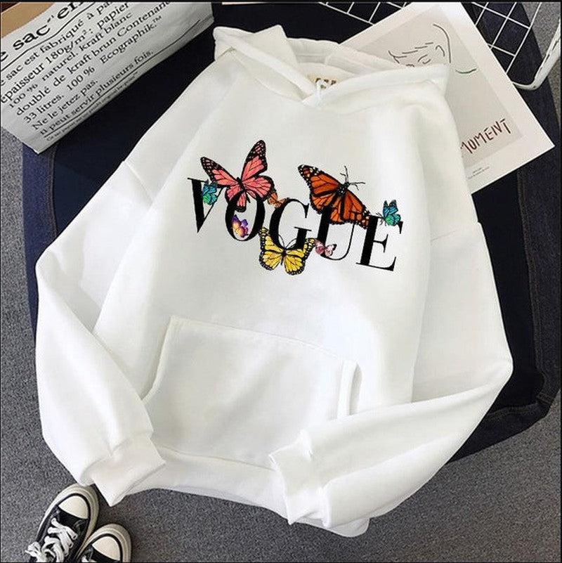 Cheky - Winter Hoodies Women Loose Korean Style Harajuku Sweatshirt