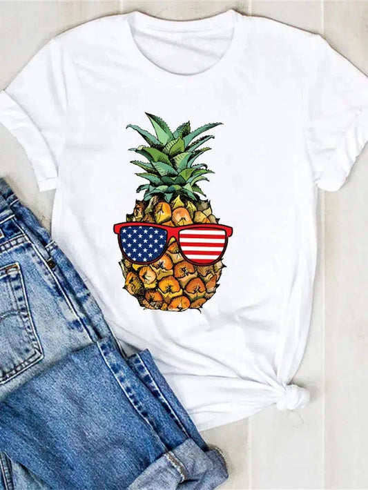 Cheky - Juicy Summer Fruit T-Shirt