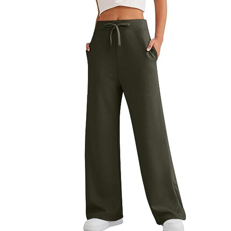 Cheky - Women's Autumn Leisure Loose Wide-leg Pants