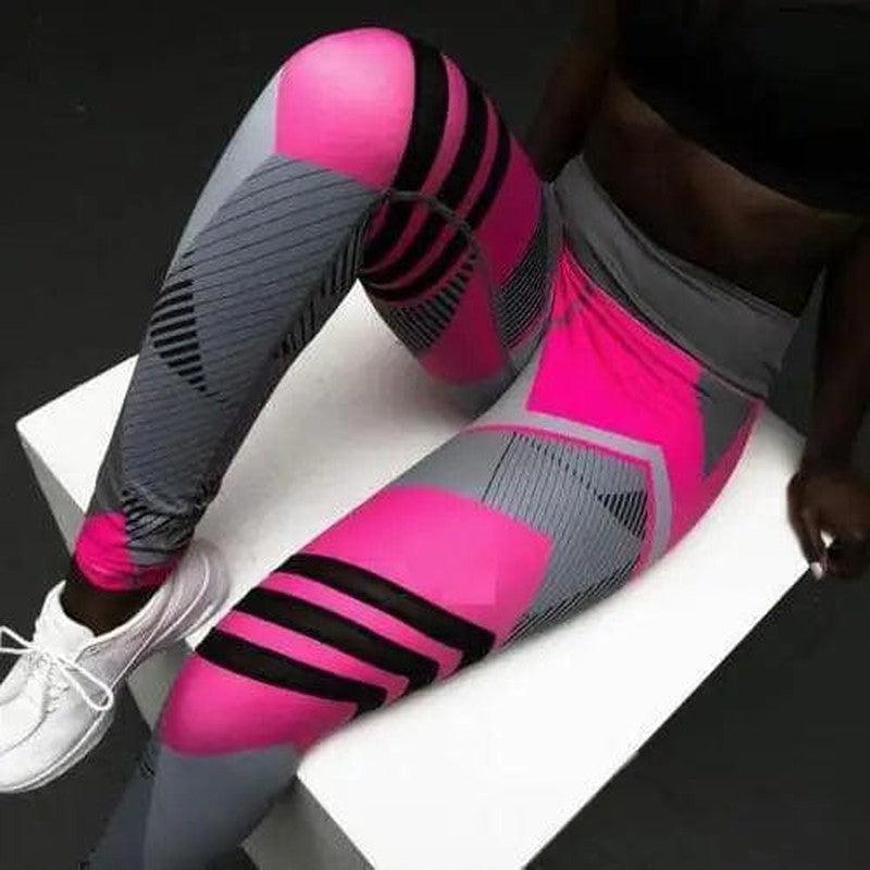 Cheky - Reflective Sport Yoga Pants